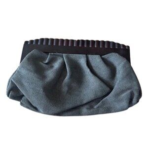 Wooden Handle clutch